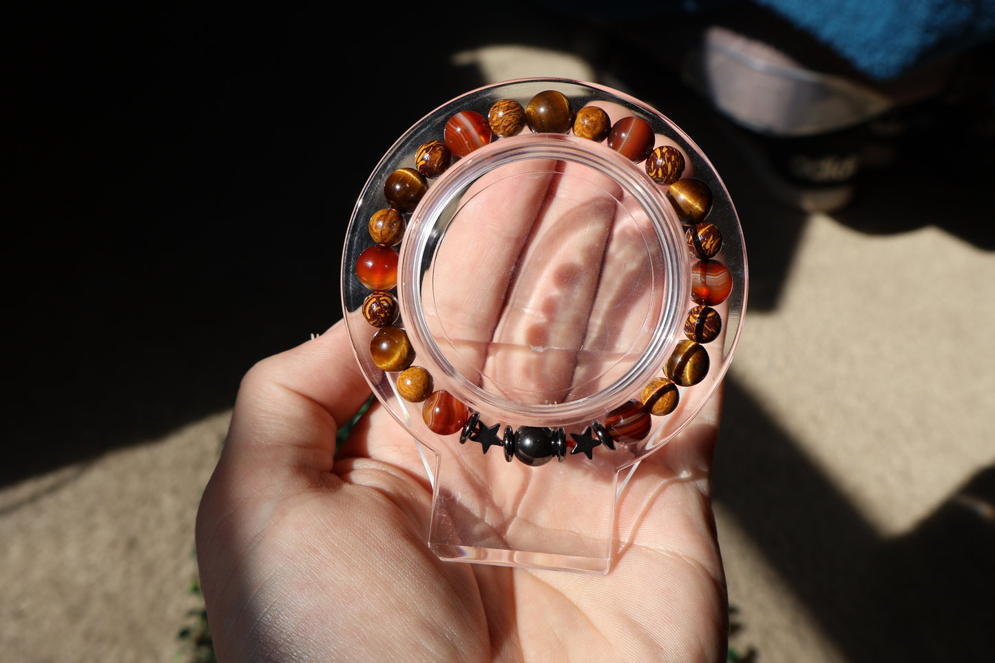 Pulsera de ágata tigre