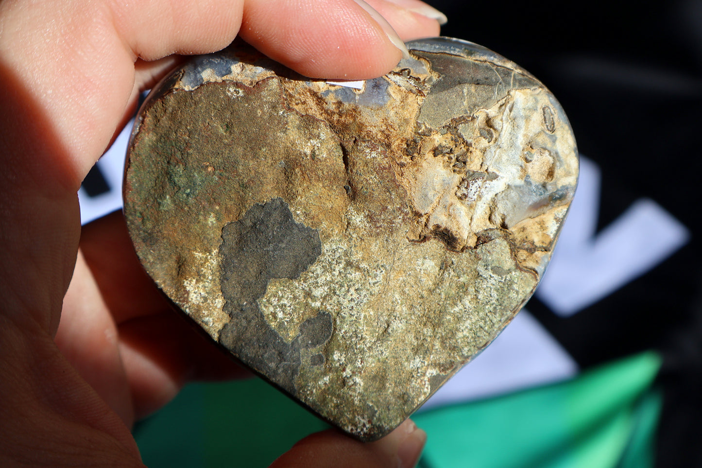 Corazón de racimo de amatista O